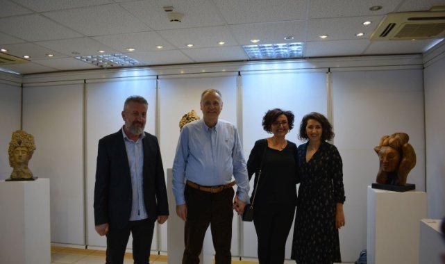EÜ’de “Yüzleşme” heykel sergisi sanatseverlerle buluştu