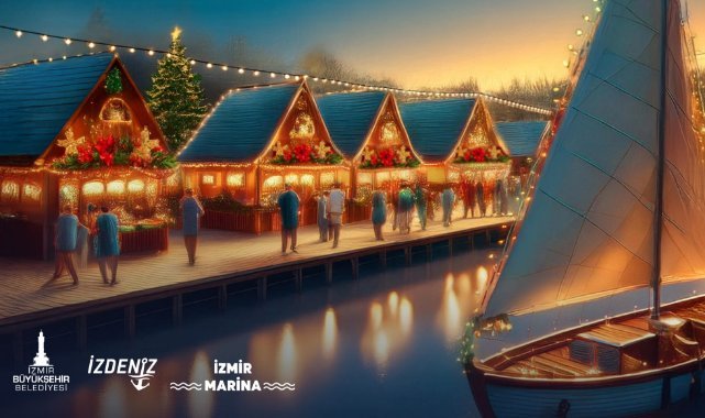 Yeni yıl heyecanı İzmir Marina'da