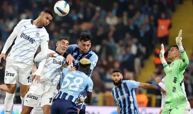 Adana Demirspor - Fenerbahçe: 0-4