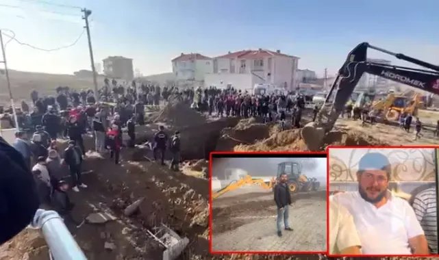 Ankara'da kanalizasyon kazısında göçük: 2 ölü