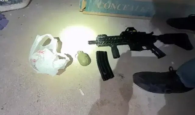 Apartman şantiyesinde M4 piyade tüfeği ve el bombası bulundu, ölen amcasını suçladı