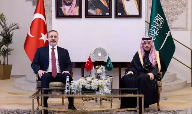 Bakan Fidan, Suudi Arabistan Dışişleri Bakanı Al Suud ile görüştü