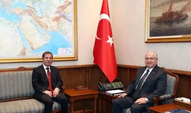 Bakan Güler, IKBY Peşmerge Özel Kuvvetler Komutanını kabul etti