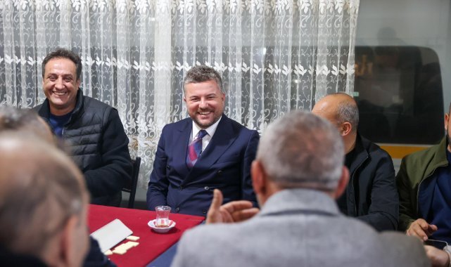 Başkan Görkem Duman mahalle ziyaretlerini sürdürüyo
