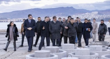 Başkan Tugay Kordon’daki çalışmaları inceledi