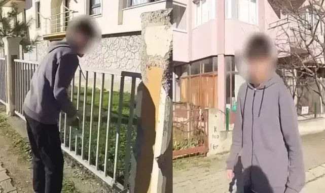 Bolu'da yere çöp atan genç, zabıtanın uyarısı üzerine yerden alıp özür diledi