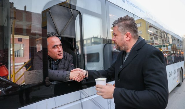 Bucalılar güne sıcak çorba ile başladı