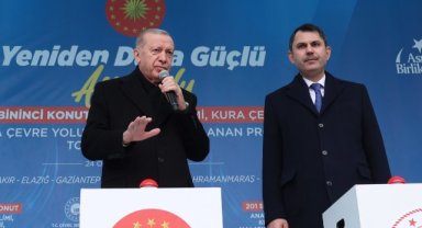 Cumhurbaşkanı Erdoğan: ''Konutlarımızın yüzde 40’ını tamamlamış durumdayız”