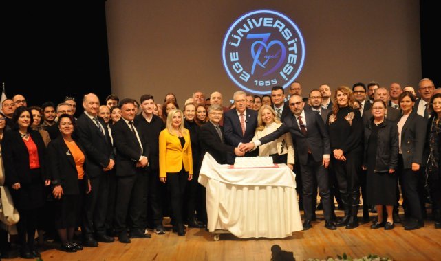 Ege Üniversitesinde 70’inci yıla özel logo tasarlandı