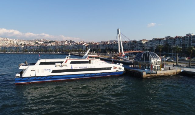 Göztepe ve Karantina iskeleleri yeniden devrede