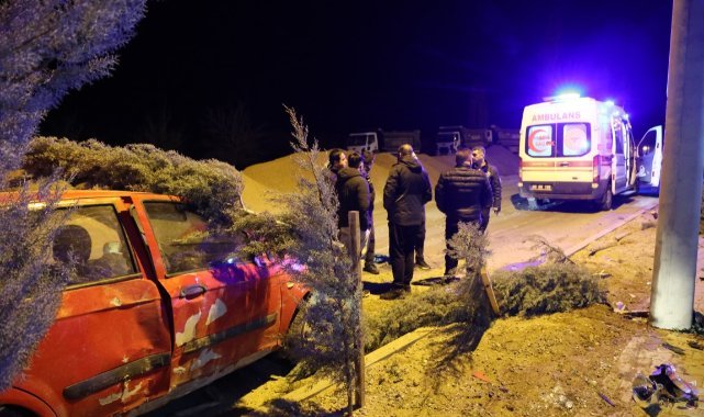 Kaza yapan alkollü sürücü, polise ecel teri döktürdü