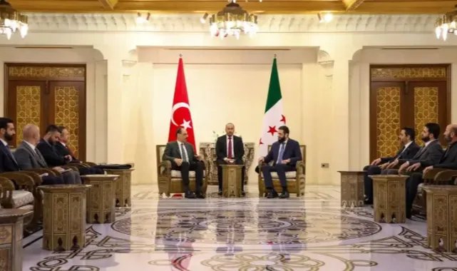 MİT Başkanı İbrahim Kalın, Şam’da Ahmed Şara ile görüştü