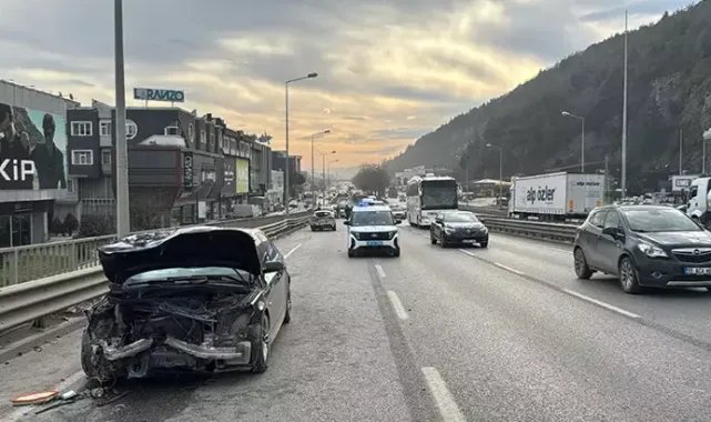 Samsun’da zincirleme kaza; 3 yaralı