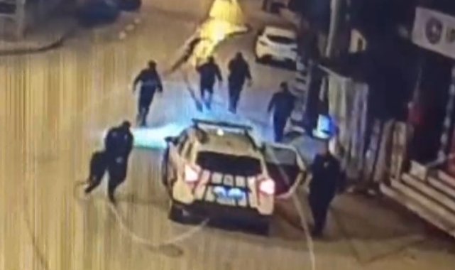 Sokakta tüfekle rastgele ateş açtı: Yakalanma anı kamerada