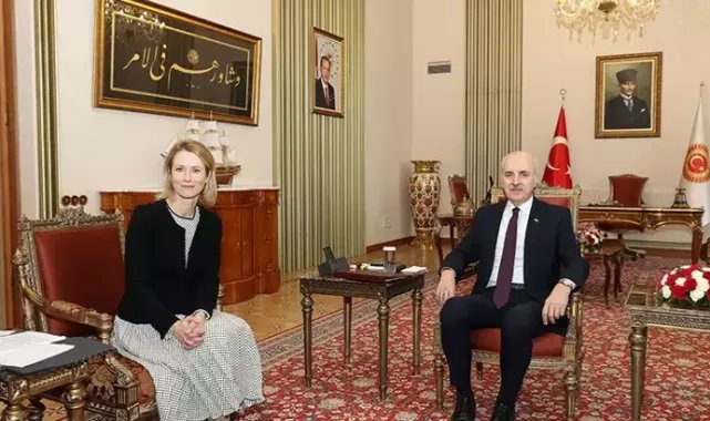 TBMM Başkanı Kurtulmuş: Bölgedeki birçok konu, Türkiye-AB birlikteliğini zorunlu kılıyor