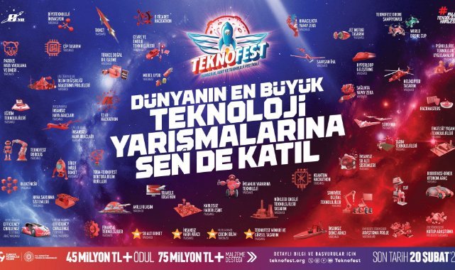 TEKNOFEST 2025 başvuruları devam ediyor