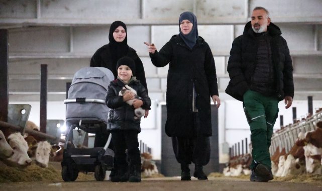 TKDK’dan aldığı destekle ülkesine dönüp çiftlik kurdu, 432 ton süt üretiyor