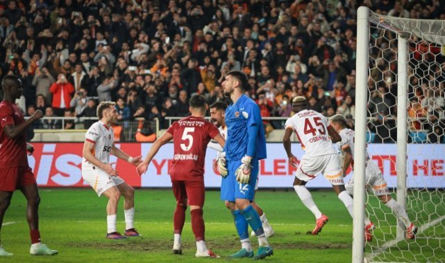 Trendyol Süper Lig: Atakaş Hatayspor: 1 - Galatasaray: 1