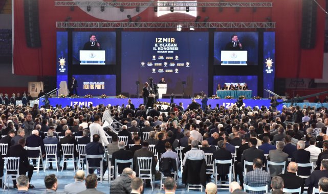 AK Parti İzmir 8’inci Olağan İl Kongresi başladı