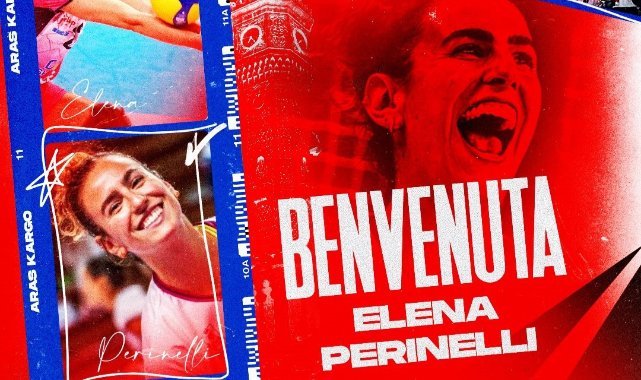 Aras Kargo, Elena Perinelli'yi kadrosuna kattı