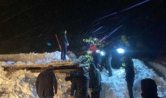 Artvin’de karın etkisiyle ahır çöktü, 50 küçükbaş hayvan telef oldu