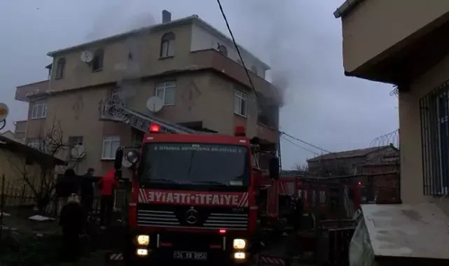 Ataşehir'de binada çıkan yangında bir kişi hayatını kaybetti