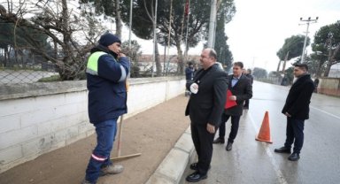 Başkan Çiçek Çalışmaları İnceledi