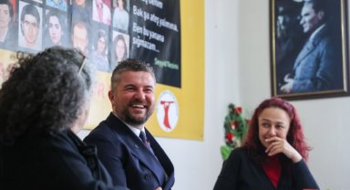 Başkan Görkem Duman’dan Pir Sultan Abdal Kültür Derneği’ne ziyaret
