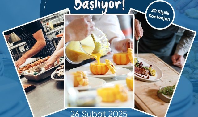 Bayraklı’da ücretsiz ‘aşçı çırağı’ eğitimi
