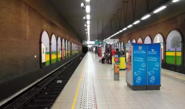 Brüksel'de metro istasyonunda silahlı saldırı