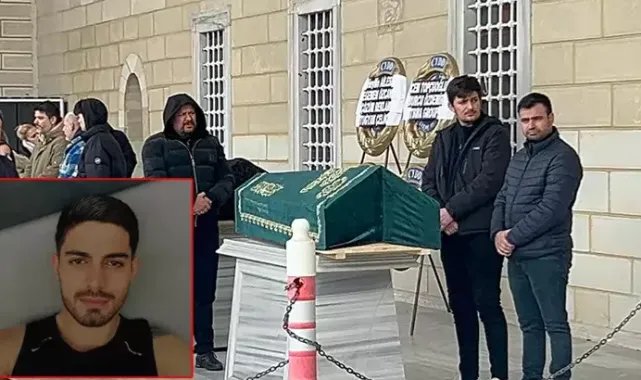 Büyükçekmece'de daire kapısında silahla vurulan Koray son yolculuğuna uğurlandı