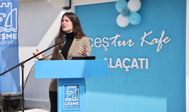 Çeştur Kafe Alaçatı açıldı