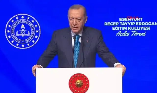 Cumhurbaşkanı Erdoğan: Bin 381 engelli öğretmen atanacak