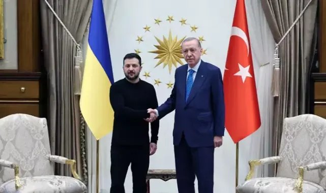 Cumhurbaşkanı Erdoğan, Ukrayna Devlet Başkanı Zelenskiy ile görüştü