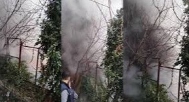 Fatih'te cami lojmanında yangın