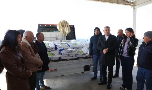 Güzelbahçe Belediyesi’nden çiftçilere can suyu