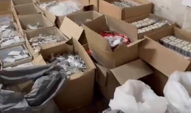 'HÜCRE-10' operasyonunda, piyasa değeri yaklaşık 2 milyar lira olan sahte kanser ilaçları ele geçirildi
