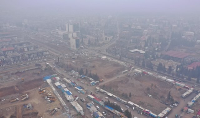 Kahramanmaraş şehir merkezinde yeniden inşa süreci