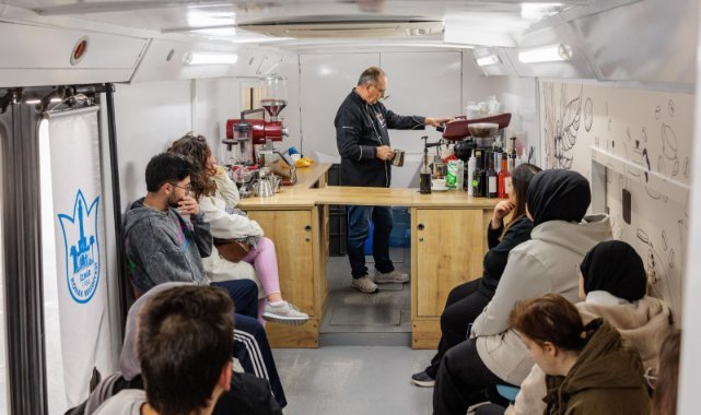 Konak’ta mobil barista eğitimleri başladı