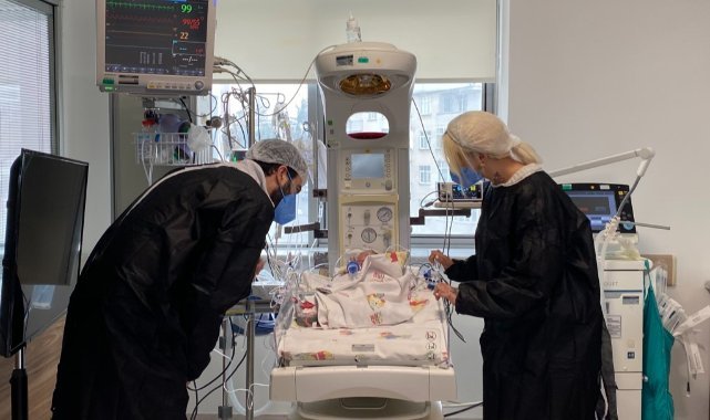 Minik kalbe büyük operasyon, 12 günlükken yapılan ameliyatla sağlığına kavuştu