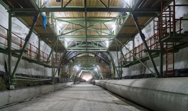 Onat Tüneli’nde yoğun tempo: Işığa 210 metre kaldı