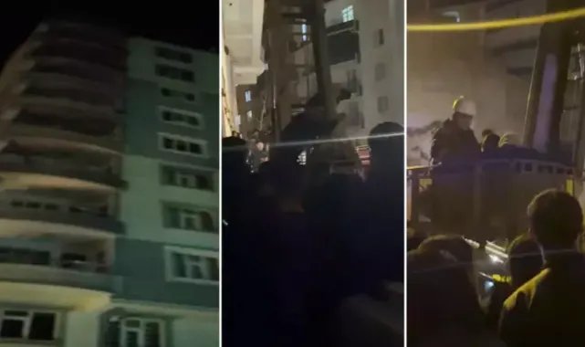 Siirt'te 10 katlı binadaki yangında 20 kişi dumandan etkilendi