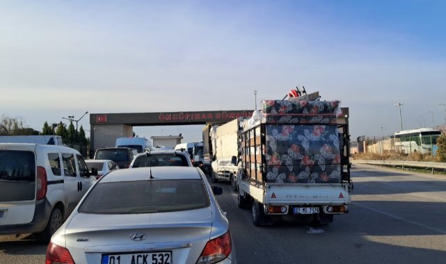 Suriyelilerin ülkelerine dönüş yolculuğu devam ediyor