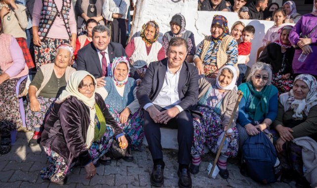 Üreticilerden Başkan Tugay'a "destek" teşekkürü