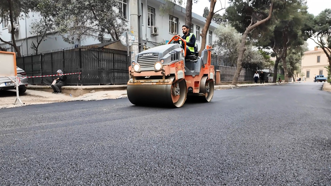 Bornova’nın gözde sokağına bayramlık asfalt