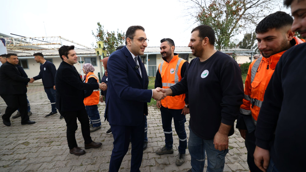 Balçova Belediyesi’nde bayramlaşma