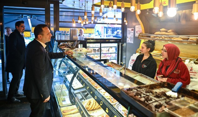 Bornova’da esnafa destek ziyareti