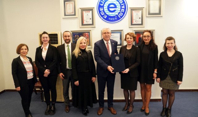 Ege Üniversitesi ile Azerbaycan Mimarlık ve İnşaat Üniversitesi arasında “Tezli Yüksek Lisans Çift Diploma Programı” açılacak