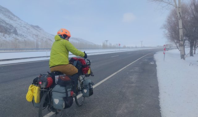 Eksi 18 derecede pedal çevirdi