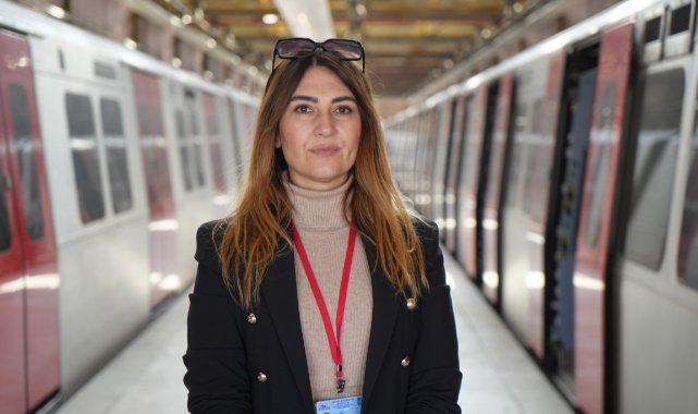 Güvenlikten vatmanlığa: Hayalinin peşinden giden kadın başarıya ulaştı